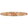 vidaXL Table Top Natural wood Solid Acacia wood 31.5 in across