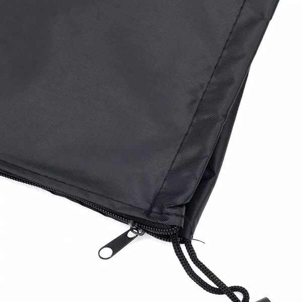 vidaXL Heater Cover Black 420D Oxford fabric with PU coating