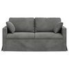 vidaXL Sofa Dark Grey