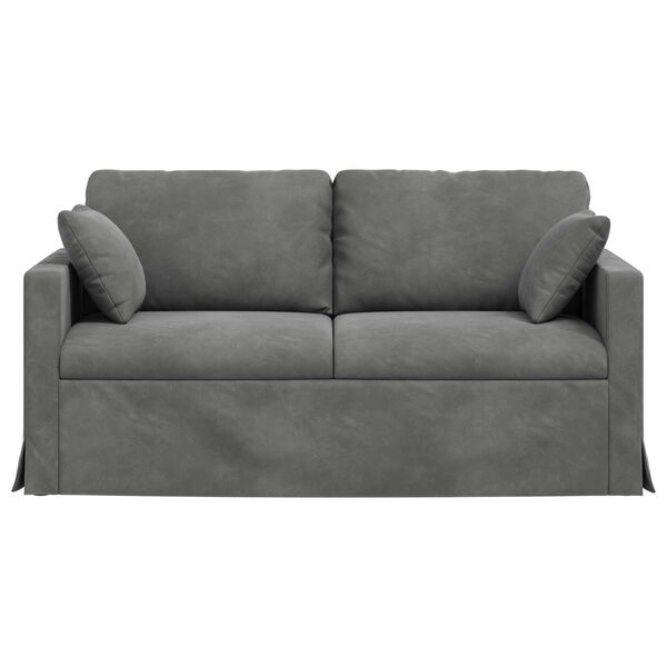 vidaXL Sofa Dark Grey