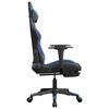 vidaXL Gaming Chair Black and Blue