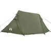 vidaXL Camping Tent Tunnel 3-Person Olive Green Waterproof
