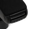vidaXL Car Armrest Black 5.1"x14.2"x(11.8"-18.1") ABS