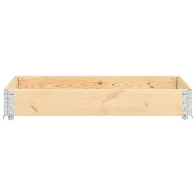 vidaXL Raised Bed 19.7"x59.1" Solid Pine Wood