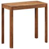 vidaXL Bar Table Honey Solid acacia wood Durable Rectangular