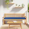 vidaXL Pallet Cushion Royal blue 200 x 40 x 8 cm Oxford Fabric
