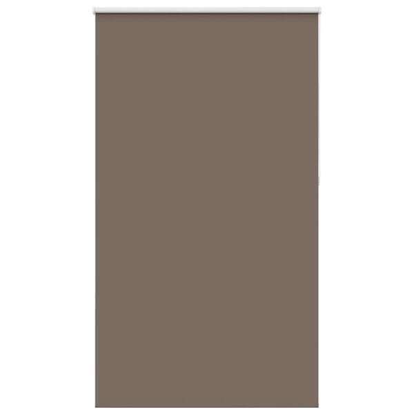 vidaXL Roller Blind Coffee 100% Polyester, Aluminum 55x90 in