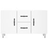 vidaXL Sideboard White Engineered wood Medium Sideboard Rectangular