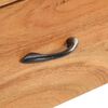 vidaXL Sideboard 43.3"x11.8"x29.5" Solid Acacia Wood