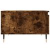 vidaXL Coffee Table Smoked Oak Engineered wood, metal Small Coffee Table