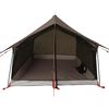 vidaXL Camping Tent 2-Person Brown Waterproof