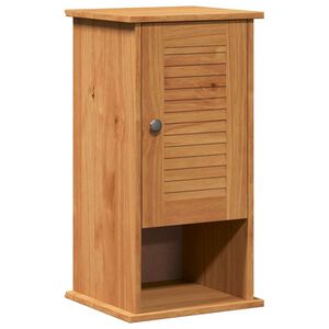 vidaXL Wall-mounted Bathroom Cabinet with Storage VIGO Honey Brown