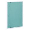 vidaXL Access Panel with Aluminum Frame and Plasterboard 11.8"x23.6"