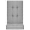 vidaXL Garden Chair Cushions 2 pcs Gray 47.2"x19.7"x2"