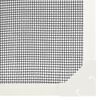 vidaXL Insect Screen White, Black Fiberglass, Polyethylene 47.2 x 55.1 in
