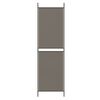 vidaXL 5-Panel Room Divider Anthracite 98.4"x78.7" Fabric
