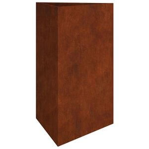 vidaXL Garden Planter Rusty Corten Steel Medium Garden Planter