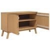 vidaXL Sideboard Brown Solid pine wood with a wax finish, engineered wood