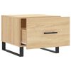 vidaXL Coffee Table Set of 2 Sonoma Oak Engineered Wood