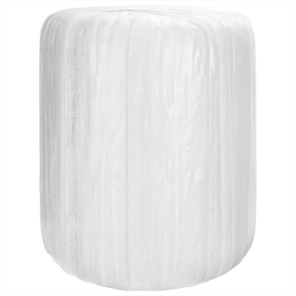 vidaXL Agricultural Stretch Film White 25 &micro;m 19.7 " x 5905.5 '