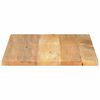 vidaXL Table Top Natural wood grain Solid mango wood 31.5x27.6 in