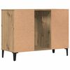 vidaXL Sink Cabinet Artisan Oak Engineered wood, Metal Medium