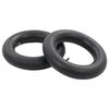 vidaXL Tire And Inner Tube Black Rubber 3.50-8 4PR