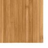 vidaXL Room Divider Bamboo Natural 98.4"x65"