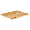 vidaXL Table Top Natural wood Solid mango wood 23.6 x 23.6 in Durable