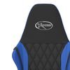 vidaXL Gaming Chair Black and Blue