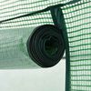 vidaXL Greenhouse Green Powder-coated steel 78.7 x 31.5 x 68.1 in