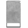 vidaXL Bathroom Cabinet Concrete grey Engineered wood, Iron Medium