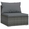 vidaXL Garden Lounge Set Grey