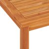 vidaXL 5 Piece Patio Dining Set Solid Wood Teak