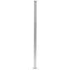 vidaXL Fence Posts 2 pcs Aluminum 72.8"