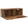 vidaXL Wall-Mounted Cabinet Old Wood 39.37 x 14.37 x 13.78 in