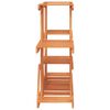 vidaXL Flower Stand Wooden Solid fir wood Multi-tiered Durable