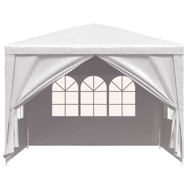 vidaXL Party Tent 9'10"x9'10" White