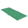 vidaXL Highback Chair Cushion Set of 6 Green 100% polyester