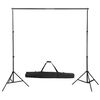 vidaXL Backdrop Support System 10 x 10 ft White