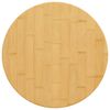 vidaXL Table Top Bamboo Small Durable Bamboo Table Top Round