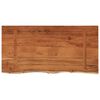 vidaXL Table Top Natural wood Solid acacia wood 31.5 in x 15.7 in