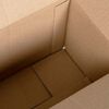 vidaXL Folding Box 50 pcs Natural 9.45 x 5.12 x 5.12 in Cardboard
