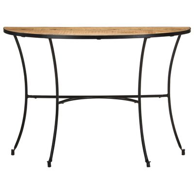 vidaXL Side Table 43.3"x15.7"x30.3" Solid Mango Wood