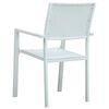 vidaXL 5 Piece Patio Dining Set White