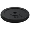 vidaXL Weight Plate 88.2 lb Cast Iron