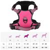 vidaXL Dog Harness Pink Polyester M Adjustable Dog Harness