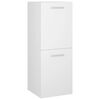 vidaXL Bathroom Furniture Set White Engineered wood, acrylic, ceramic