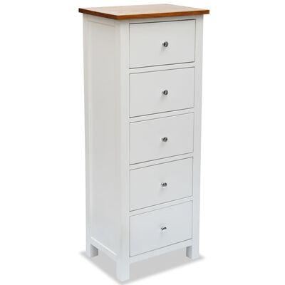 Vidaxl Tall Chest Of Drawers 17 7 X12 6, Wooden Decorative Chest Drawers Tall