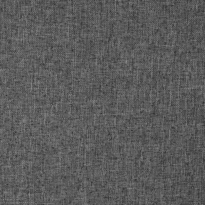vidaXL Folding Floor Chair Dark Gray Fabric